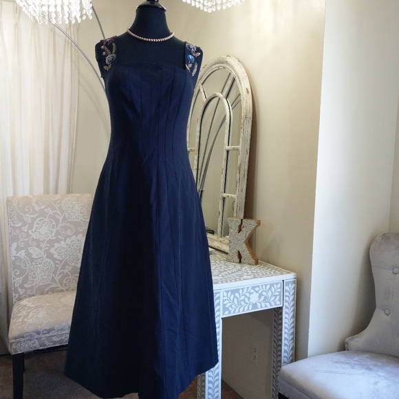 🔥LAST 1🔥NWT TED BAKER JANETA ELEGANT MIDI DRESS - Picture 3 of 14